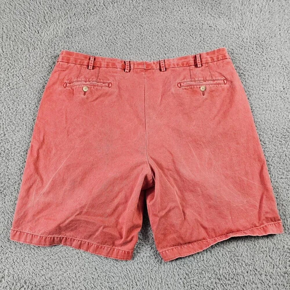 Peter Millar Shorts Mens 40 Salmon Pink Pima Cotton Casual Golf 8